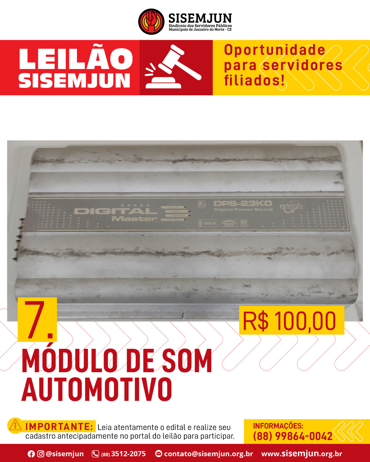 Item 7 do leilão